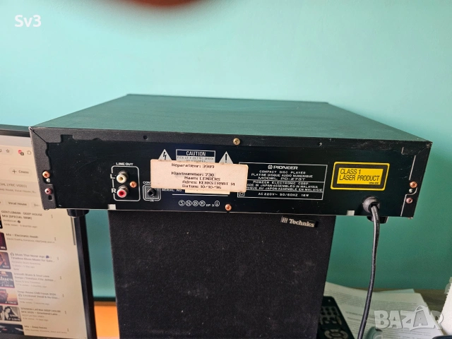 Pioneer PD-Z73T, снимка 4 - Аудиосистеми - 53982398