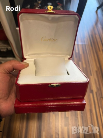 оригинална кутия за часовник cartier, снимка 2 - Мъжки - 54818573