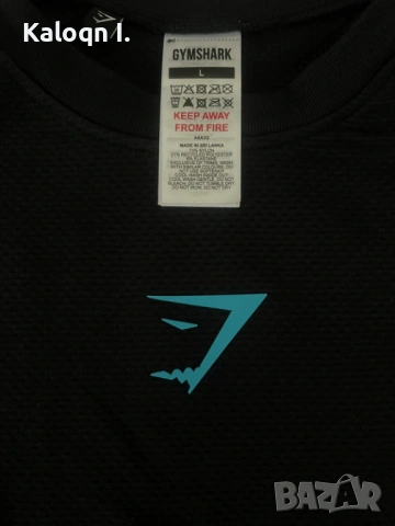 Gymshark Onyx V5 Midnight Размер Л/М, снимка 2 - Тениски - 54657400