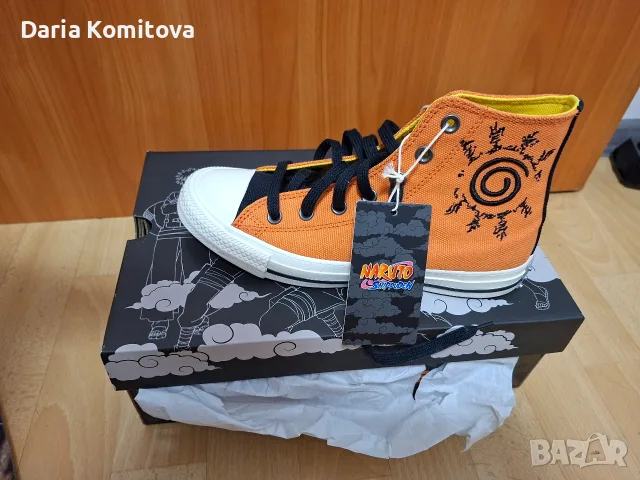Кецове Converse x Naruto , снимка 3 - Кецове - 55499630