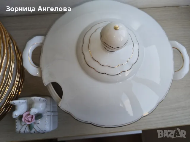 Винтидж немски порцеланов сервиз , снимка 5 - Сервизи - 55567973