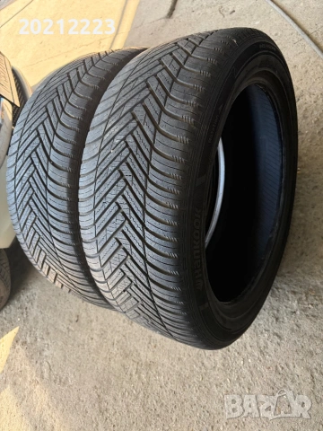 2 броя всесезонни гуми 245/45/19 Hankook, снимка 6 - Гуми и джанти - 54441524