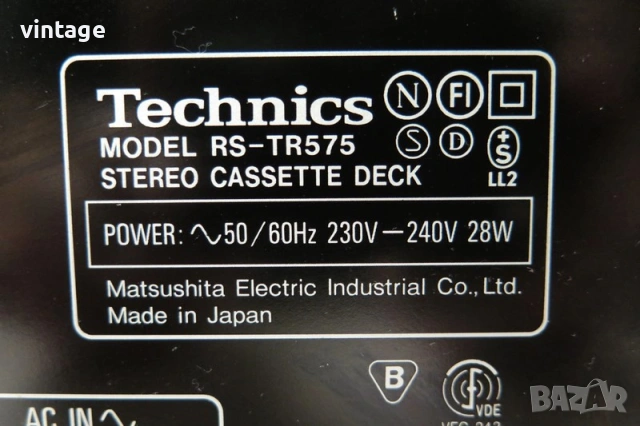 Technics RS-TR575, снимка 8 - Декове - 54885592