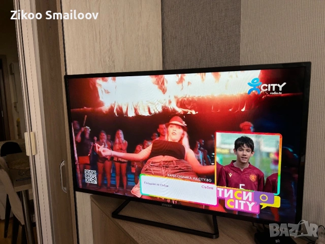 Smart телевизор 40 инча LED , снимка 3 - Телевизори - 54812170