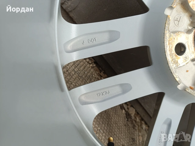 ОРИГИНАЛНИ джанти 17 ' цола 5x114,3 NISSAN JUKE / НИСАН ДЖУК ЕТ47 7J 66,1, снимка 13 - Гуми и джанти - 55102762