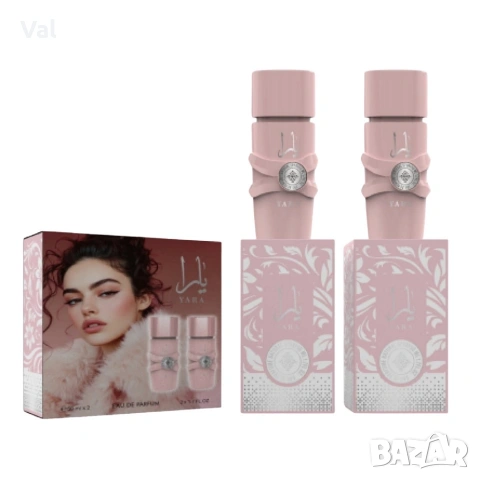 Комплект дамски парфюми Yara – 2x50 мл, EDP