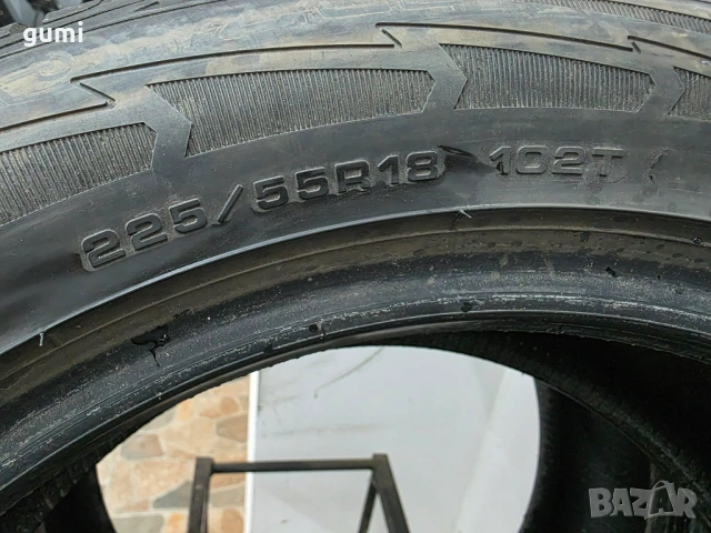 2бр зимни гуми 225/55/18 GOODYEAR L05864 , снимка 4 - Гуми и джанти - 54791065