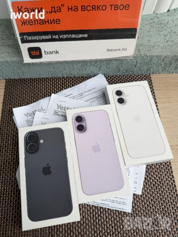 НОВИ❗️36М ГАРАНЦИЯ❗️iPhone 17❗️ Лизинг от 31€/мес ❗️256GB White / Black / Lavender, снимка 5 - Apple iPhone - 54629458