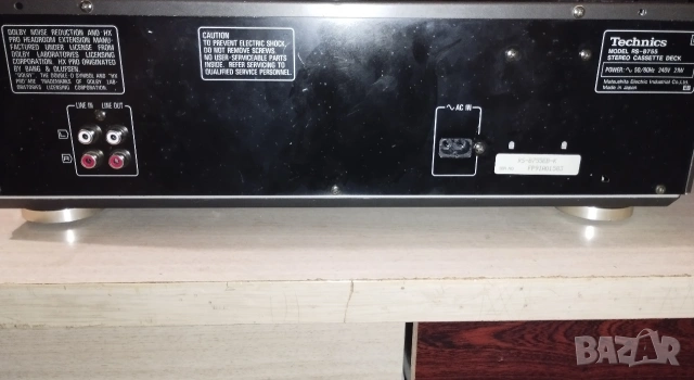 Триглав дек Technics RS-B755, снимка 12 - Декове - 54575594