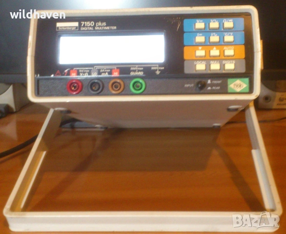 SOLARTRON SCHLUMBERGER 7150 PLUS 6 1/2 DIGIT Мултиметър, снимка 2 - Друга електроника - 55136120