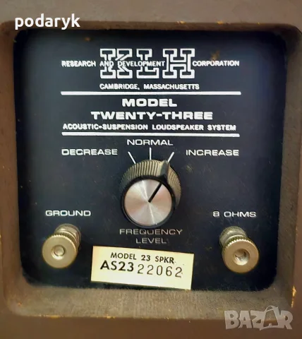 🔥 KLH Model Twenty-Three (Model 23) | Легендарни американски винтидж тонколони | Истинско Hi-Fi , снимка 3 - Тонколони - 55511973