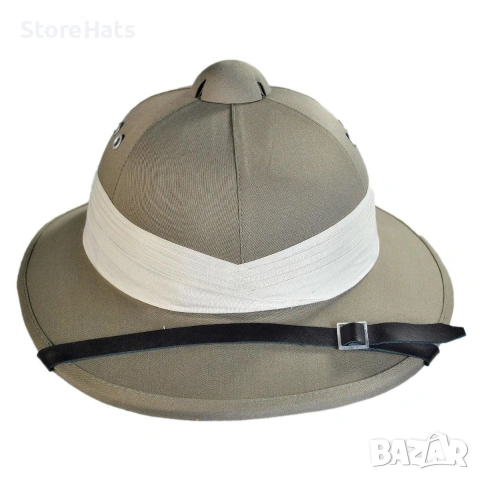 Сафари Шапки,Pith Helmets, снимка 14 - Шапки - 9361449