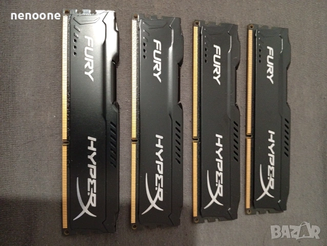 Ram Kingston Fury 16gb (4x4) Ddr3
