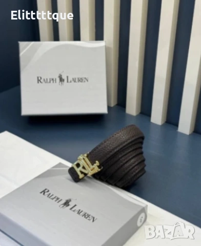 колани от естествена кожа в кутия Ralph Lauren 2см, снимка 12 - Колани - 54881560