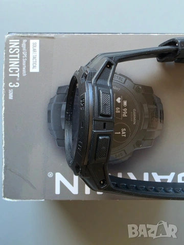 Garmin instinct 3 Tactical Solar 50mm , снимка 4 - Смарт гривни - 54402475