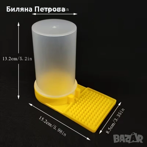Поилки за пчели и пъдпъдъци