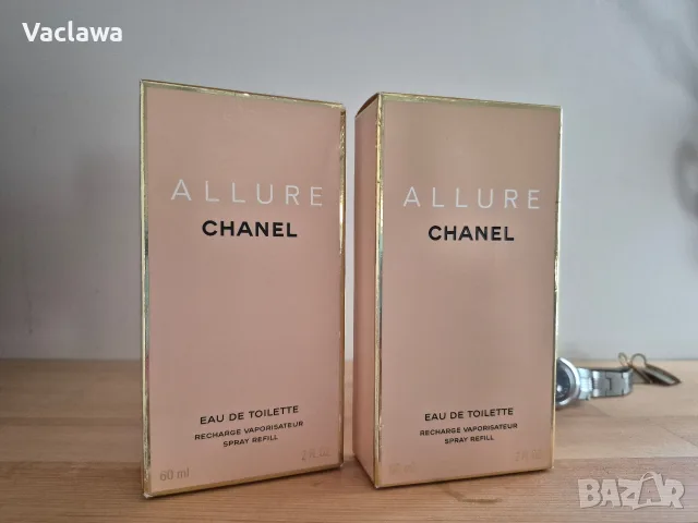 Тоалетна вода Chanel Allure, пълнител 60 ml, снимка 9 - Дамски парфюми - 55296033
