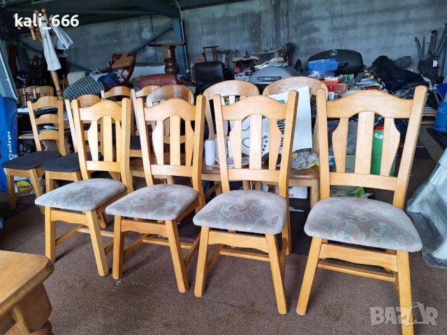 Трапезни столове масив внос от Холандия