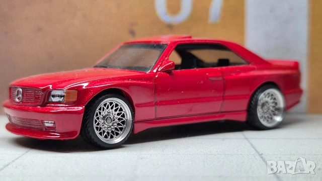 Mercedes 560sec amg hot wheels , снимка 6 - Колекции - 54757310