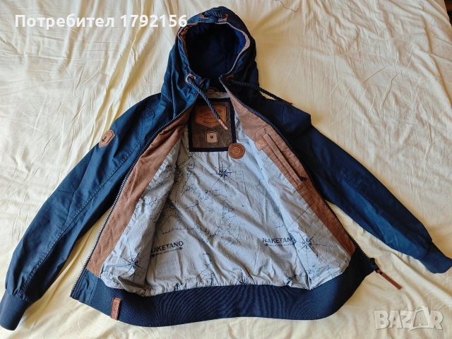 Яке Naketano, размер М, снимка 5 - Якета - 54153302