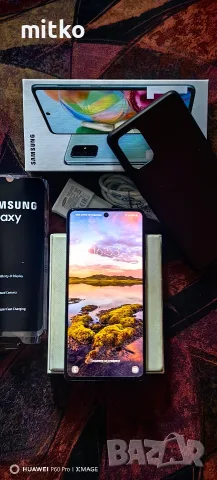 SAMSUNG GALAXY A71-Перфектно състояние.Пълен комплект , снимка 7 - Samsung - 55597414