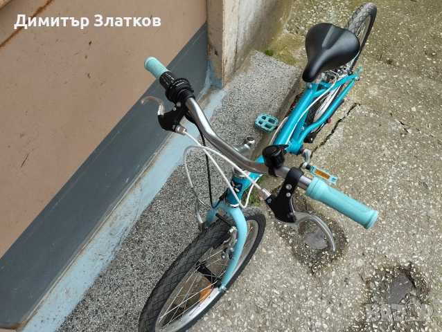 Като нов велосипед колело B-twin 20", снимка 3 - Велосипеди - 54399520