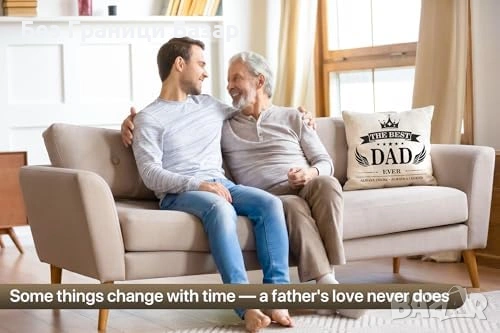 Нов Калъф за декоративна възглавница Dad Mode подарък за татко 45x45 см, снимка 3 - Декорация за дома - 54907537