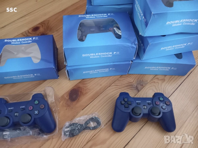 PS3 джойстици +кабелче за зареждане
