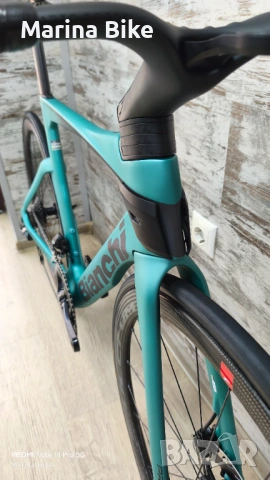 Карбонов аеро шосеен велосипед Bianchi Oltre Pro Dura-Ace Di2 12S Speed 40T | 53, снимка 9 - Велосипеди - 54646005