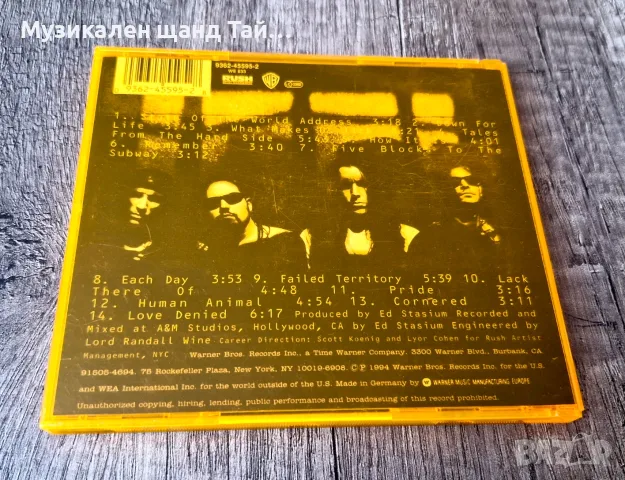 Компакт Дискове - Рок - Метъл: Biohazard – State Of The World Address, снимка 2 - CD дискове - 55532852