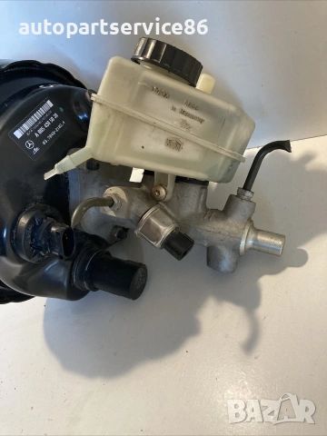 Серво усилвател на спирачки с главен спирачен цилиндър за Mercedes CLK W209 2.0K (2005) A0054305030 , снимка 3 - Части - 55220318
