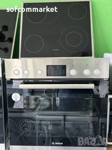  Bosch Серия 6 комплект: Фурна за вграждане HEA23B150 + Стъклокерамичен плот – с  ГАРАНЦИЯ