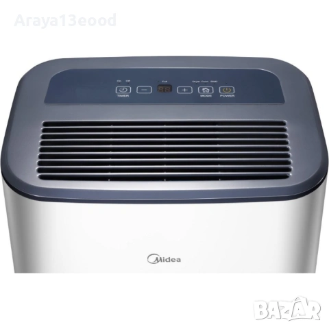 Влагоуловител за помещения до 40 м² Midea DF-20DEN7-WF, 20 л/24 часа, R290, влагоабсорабор, снимка 2 - Влагоабсорбатори и влагоуловители - 54063485