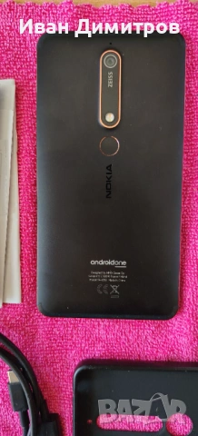 Смартфон Nokia 6.1, Dual SIM, 32GB, Black, снимка 5 - Nokia - 54411530