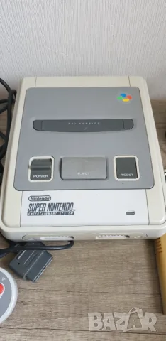Конзола Super Nintendo с четири дискети, снимка 3 - Nintendo конзоли - 55381808