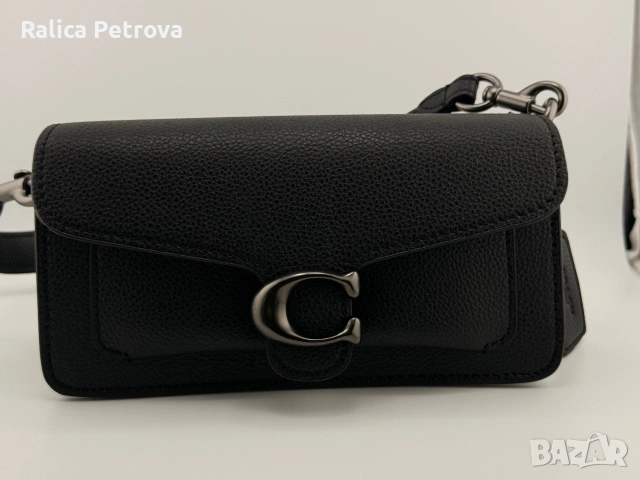 Coach Tabby Bag 20 Black, снимка 4 - Чанти - 55144588