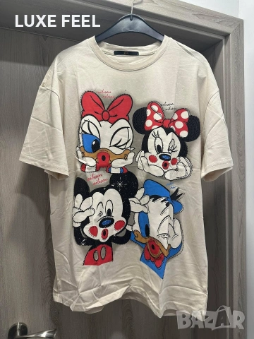 ✨Дамски Тениски с Камъни , снимка 14 - Тениски - 54036399