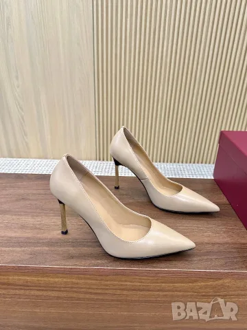 Gucci Leather Pumps – Nude Beige, снимка 6 - Дамски обувки на ток - 55417734