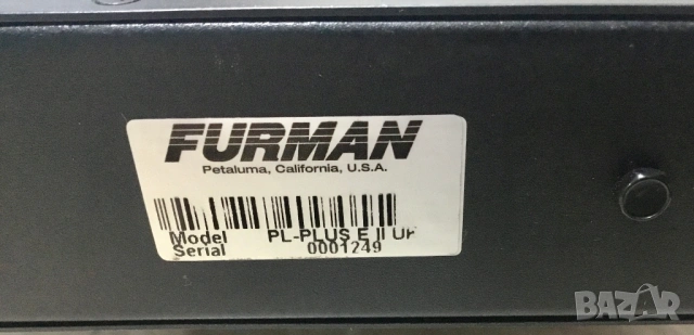 Furman PL-Plus E Series II, снимка 3 - Други - 54368831