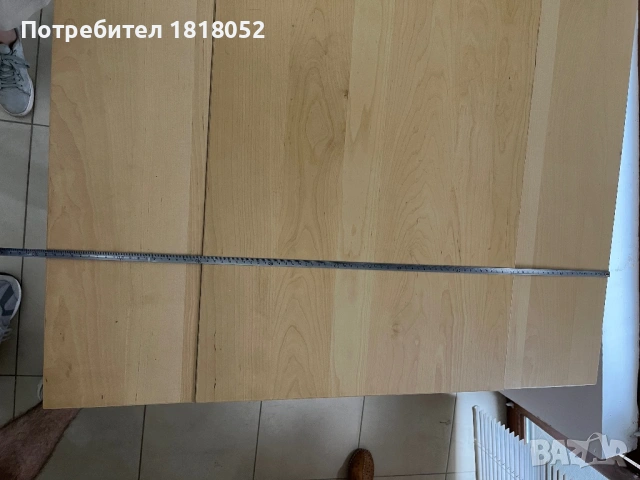 Сгъваема дървена маса, снимка 5 - Маси - 54700966