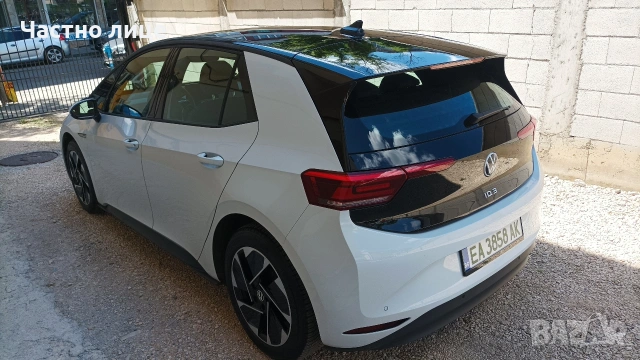 ID3 реални! 8500км!  62KWH 204 p.s. 2021г, снимка 6 - Автомобили и джипове - 55005435