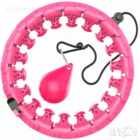 Смарт 3D Hula Hoop с тежести , снимка 3 - Други спортове - 54997518