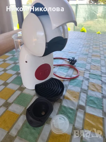 Кафемашина Krups Dolce Gusto Piccolo XS (Бяла) – КАТО НОВА, ползвана 2 пъти!, снимка 5 - Кафемашини - 55698925