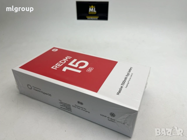 #MLgroup предлага:   #Xiaomi Redmi 15 5G 128GB / 4GB RAM Dual-SIM, нов, снимка 5 - Xiaomi - 54485192