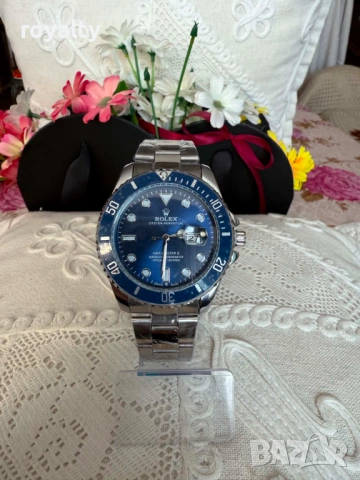 Rolex Нов Мъжки Часовник Кварцов Механизъм Ролекс 