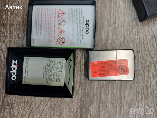 Оригинална запалка Zippo, снимка 2 - Запалки - 54802019