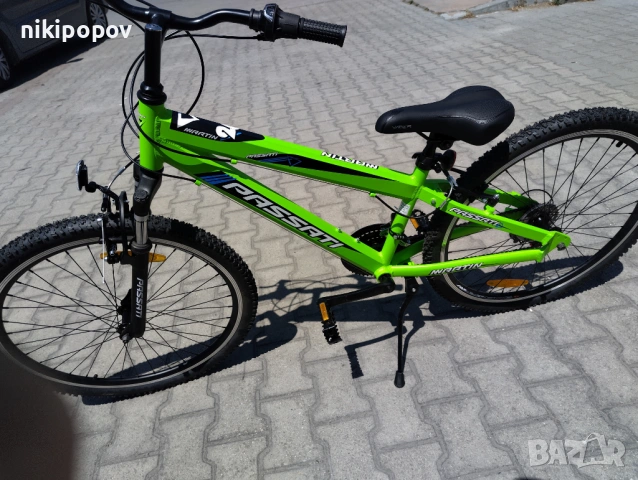 BG Алуминиев велосипед 26" MARTY зелен, снимка 8 - Велосипеди - 54261279