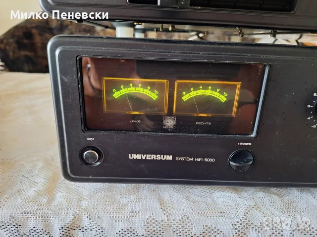 UNIVERSUM HI FI 6000 VINTAGE STEREO AUDIO SISTEM.MADE IN JAPAN FOR QELLE., снимка 2 - Аудиосистеми - 55448637