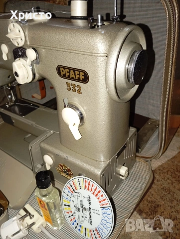 Шевна машина PFAFF 332 AUTOMATIC., снимка 4 - Шевни машини - 54620672