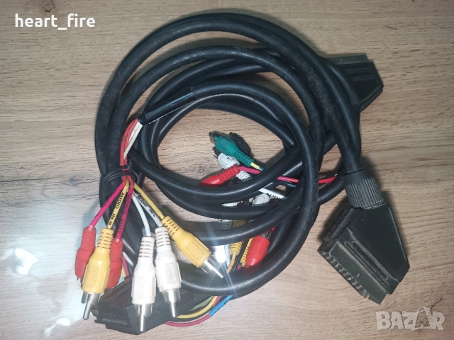 SCART към RCA кабел